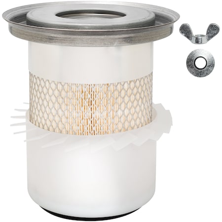 Baldwin Filters Air Filter, 7-13/16 x 9-5/16 in. PA3910-FN